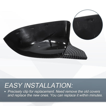 Carbon Fiber Door Mirror Cover Caps for BMW X5 X6 X3 X4
