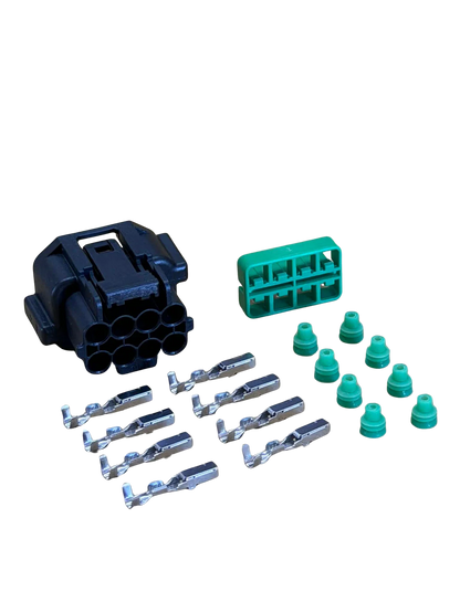 8 Pins LED Connector Pigtail Plug for Hyundai i30 Santa Fe (2019–2021)