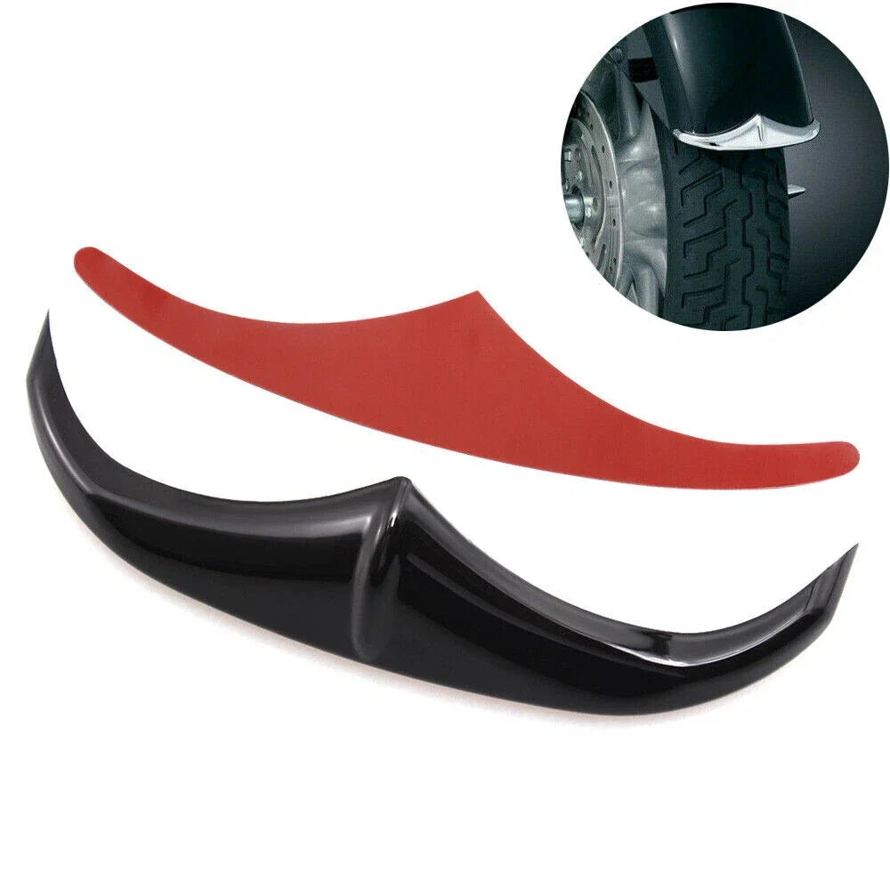 Black Front Fender Accent Trim for Harley Davidson
