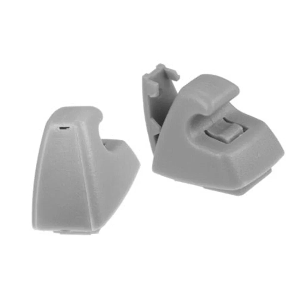 Sun Visor Retainer Clips Gray for GMC Silverado Tahoe Yukon Sierra