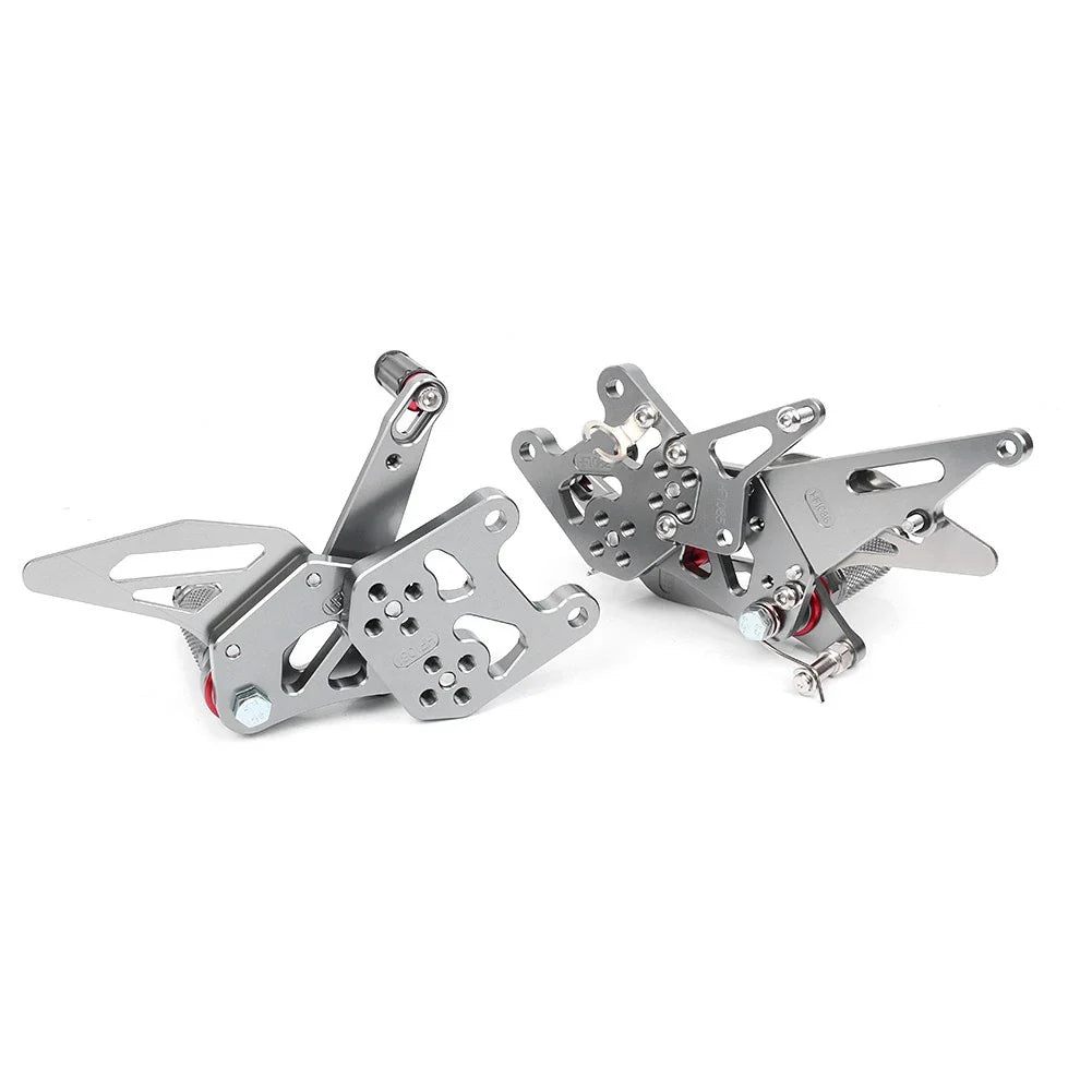 Rear Foot Pegs Set for Honda CBR600RR 2009-2018 ( Grey)