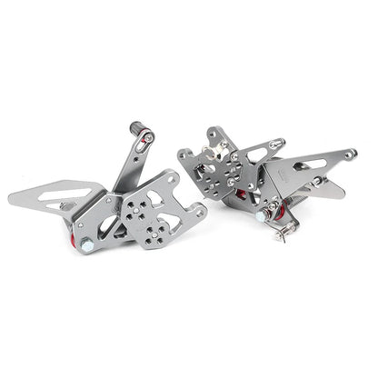 Rear Foot Pegs Set for Honda CBR600RR 2009-2018 ( Grey)