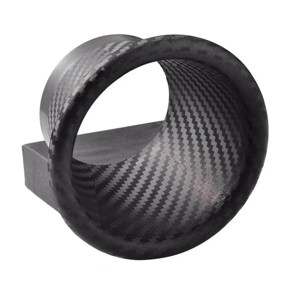 1 Set ABS Black Car Front Bumper Carbon Fiber for TURBO