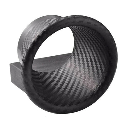 1 Set ABS Black Car Front Bumper Carbon Fiber for TURBO