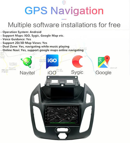 7" Stereo Radio GPS Navi for 2014-2018 Ford Transit Tourneo Connect Carplay