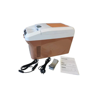 15L Portable Car Refrigerator Mini Fridge Food Cooler Keep Warm