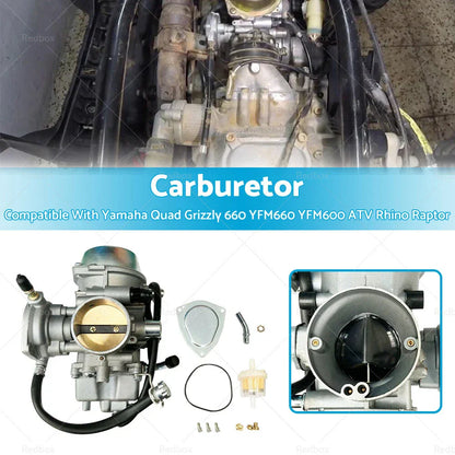 Carburetor for Yamaha Grizzly 660 YFM660 YFM600 (2002-2008)