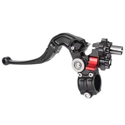 Left Black 7/8" 22mm Foldable Pivot Clutch Perch Lever for Dirt Bike ATV