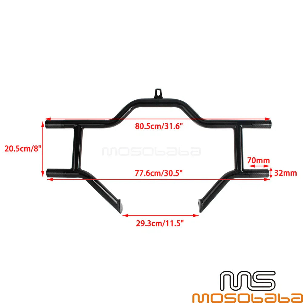 Highway Pegs Crash Bar Engine Guard for Harley Touring FLHFB FLHTCUL (09-23)