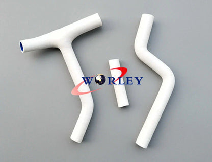 Silicone Y Radiator Hose for YAMAHA YZF250 YZ250F (2010-2013) RED