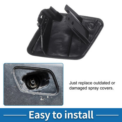 Front Right Side Bumper Headlight Washer Nozzle Cover Cap for BMW 1 Series