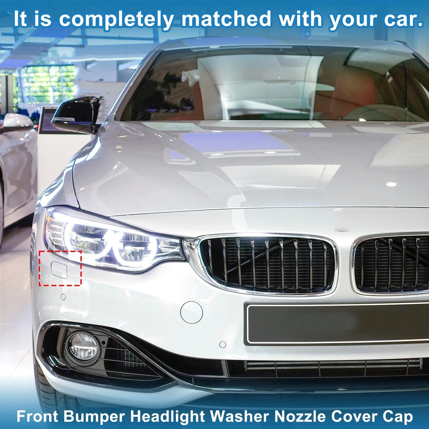 Front Right Washer Nozzle Cover Cap for BMW 428i (2014-2016)