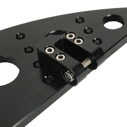 Halfmoon Driver Floorboard Kit for Harley Softail Touring Trike