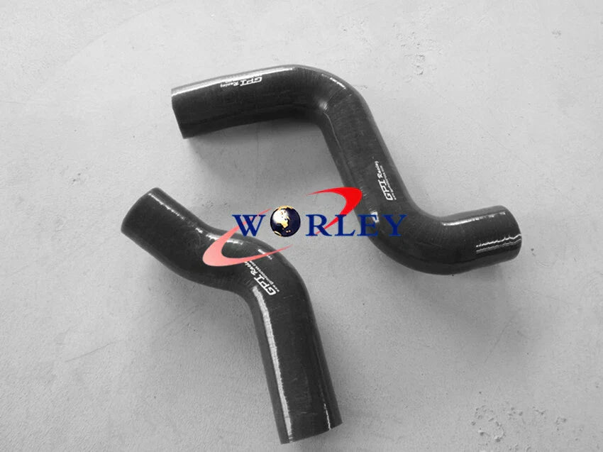 BLUE Radiator Silicone Hose for Toyota Hilux KZN130GW 1KZTE Diesel (1993-1996)