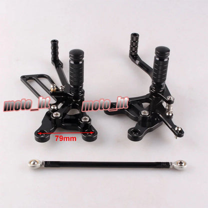 CNC Aluminum Adjustable Racing Footpegs  Left & Right for Honda CBR900 (93)