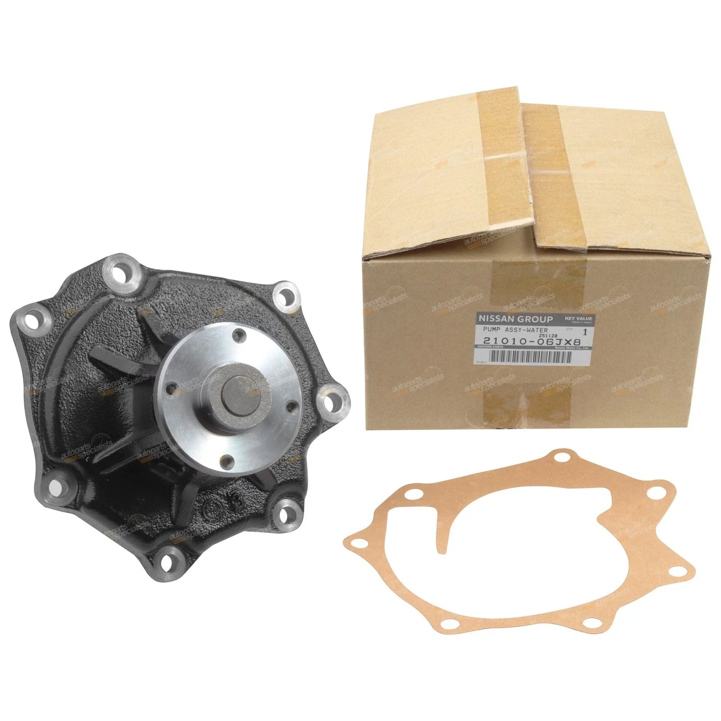 Water Pump for Nissan W40 W41 6cyl 4.2L TD42 Diesel (1991-2002)