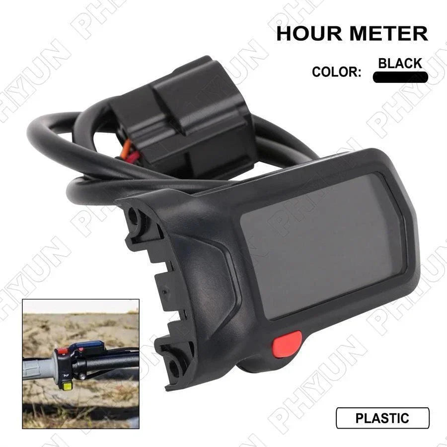 Handlebar Speedometer Hour Meter Assembly for Sur-Ron Light Bee Bike