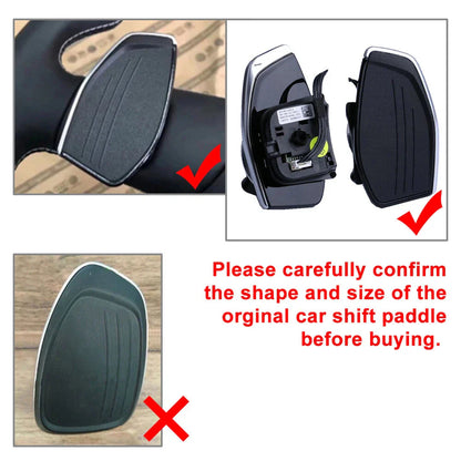 Steering Wheel Shift Paddle Extensions for Audi RS3 RS4 RS5 R8 TT RS (2011-2023)