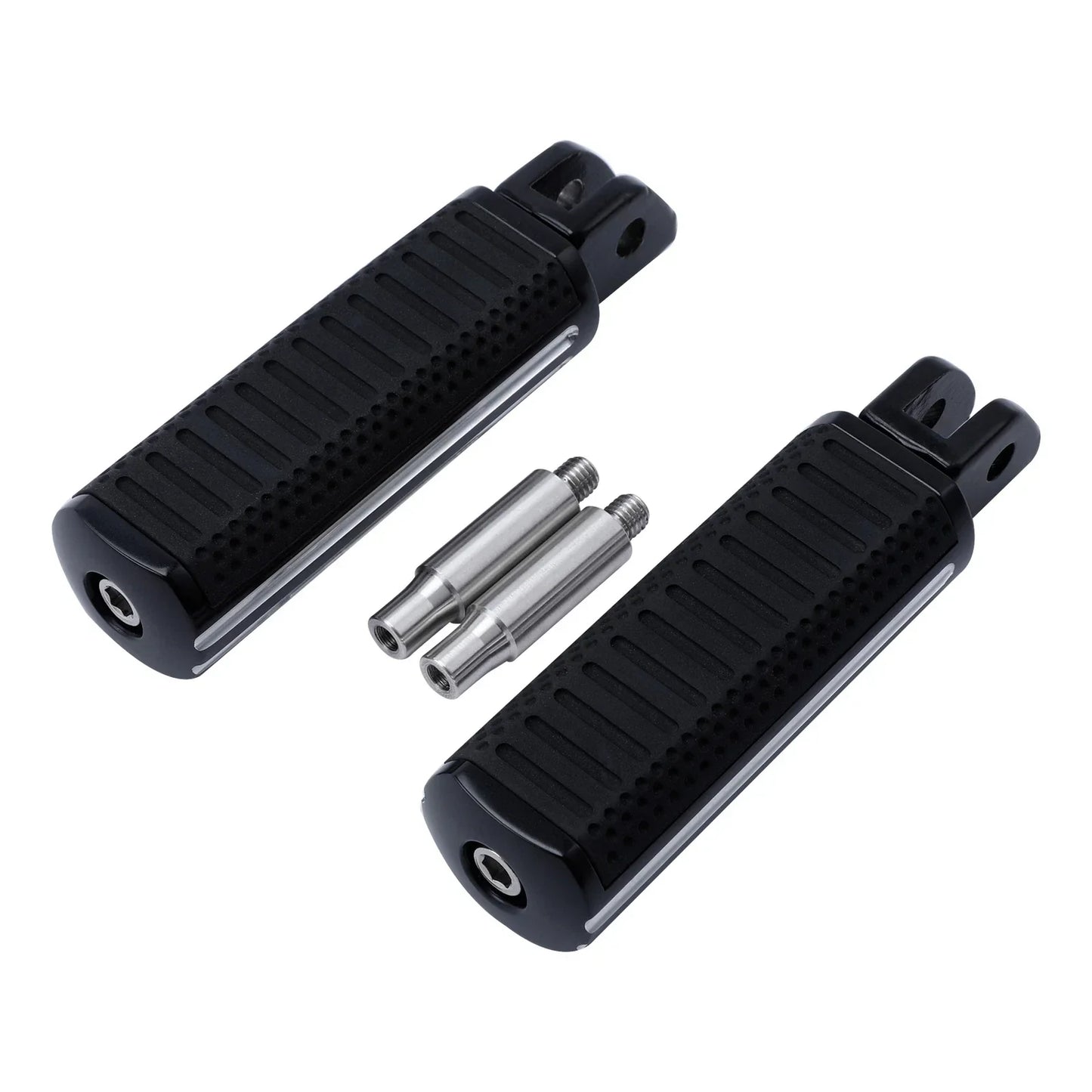 Rider Driver Footpegs Pedals for Harley Fat Bob Low Rider (2018-2025)