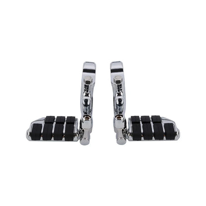 Foot Pegs 1-1/4" Engine Guard Mounts Clamps for Harley Touring Dyna