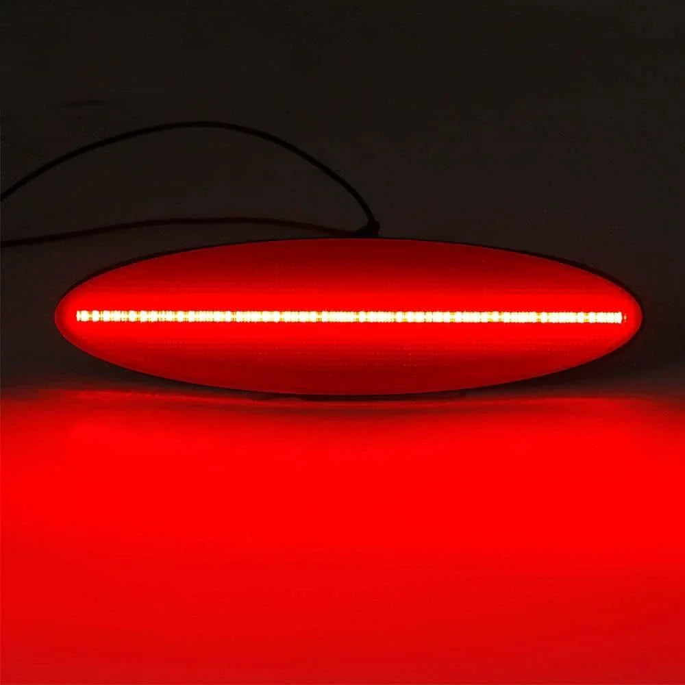 Smoked Lens Red LED Side Marker Lamps for 1997-2004 Chevy Corvette C5
