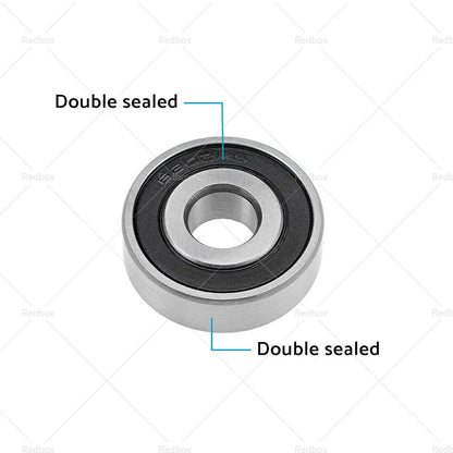 4pcs 16x35x11mm Double Sealed Ball Bearings for Chrome Steel 6202