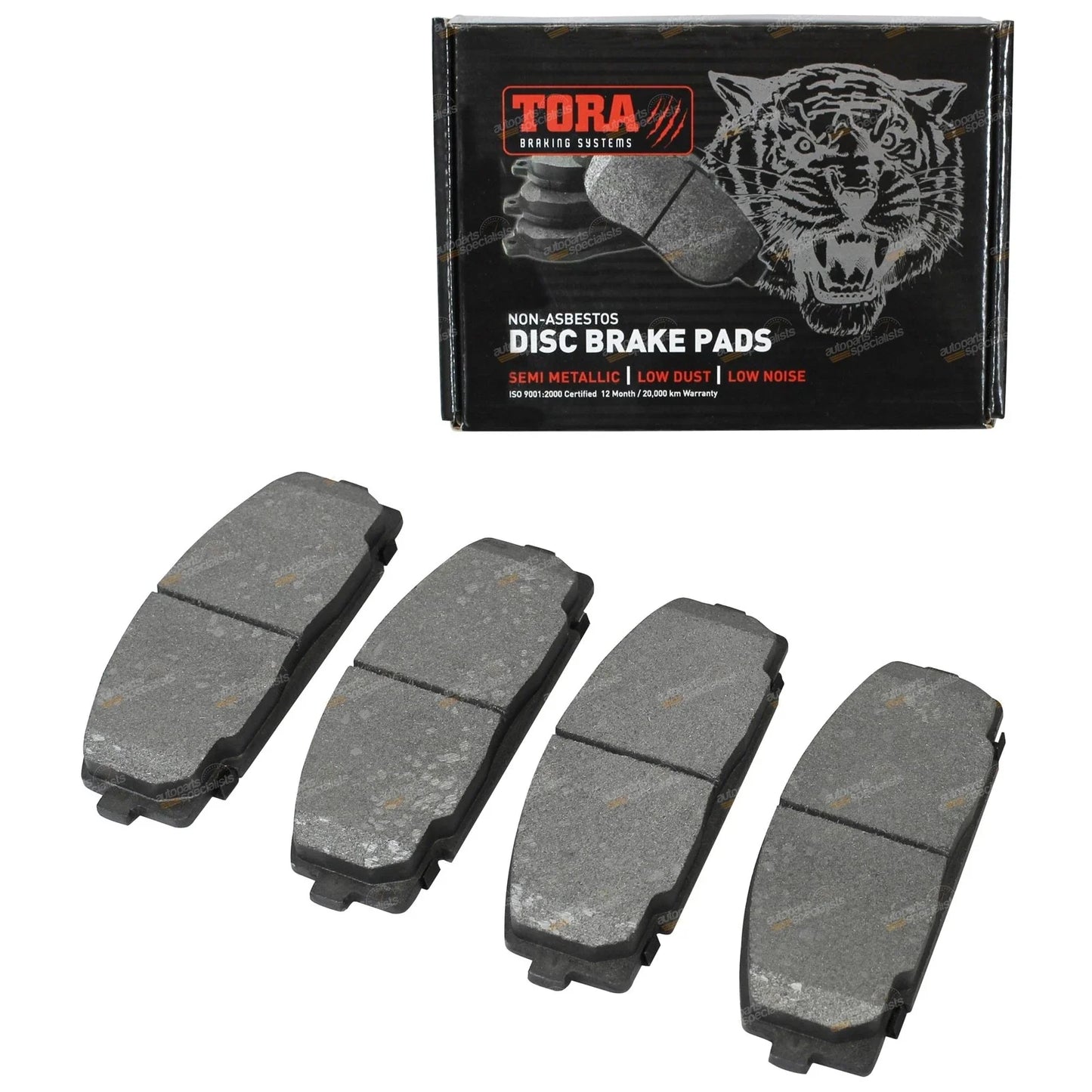2 x Front Disc Rotors + Brake Pads for Toyota Hiace KDH/TRH 200 (2005–2012)