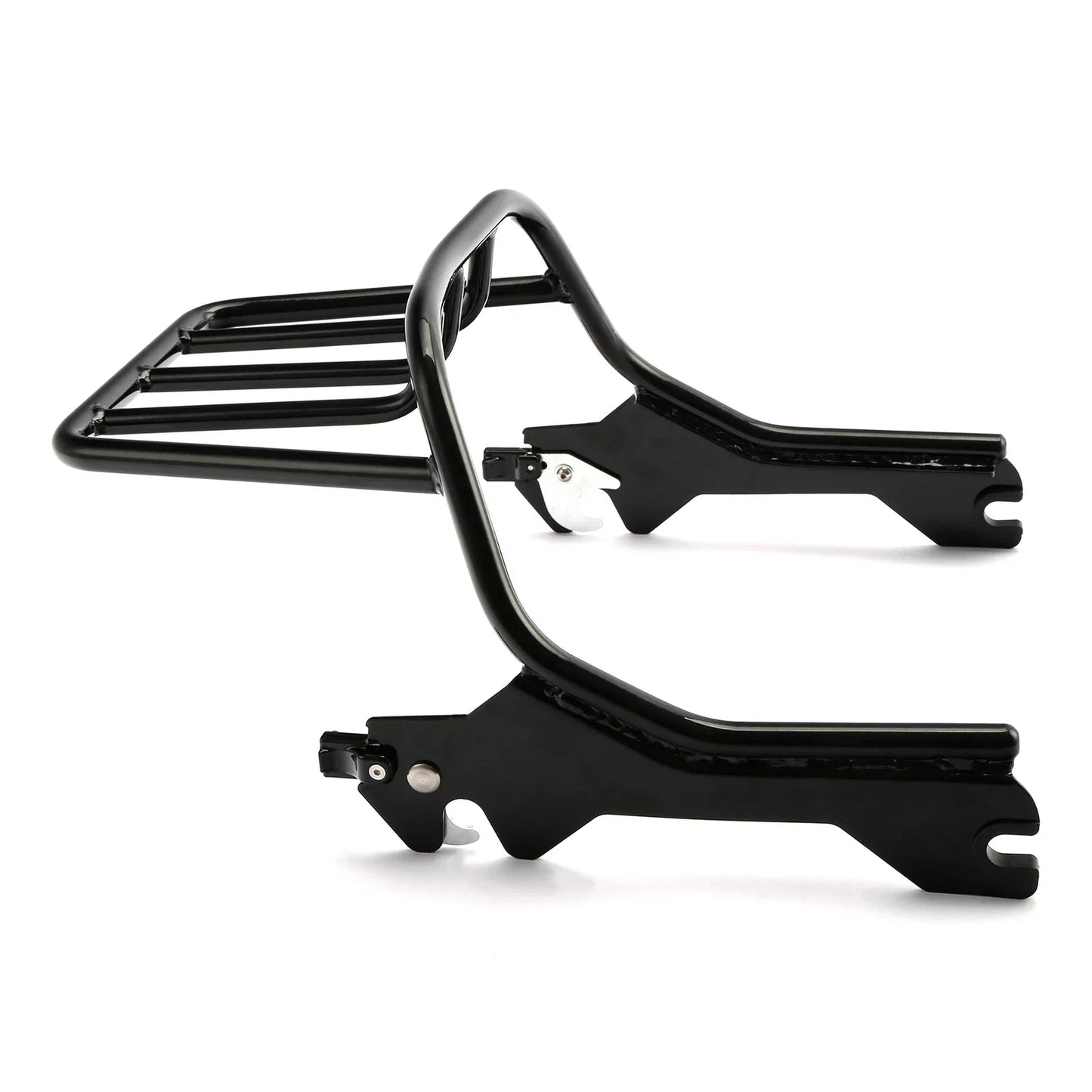 Black Two Up Luggage Rack for Harley Breakout FXBRS & Fat Boy FLFBS (2018-2025)