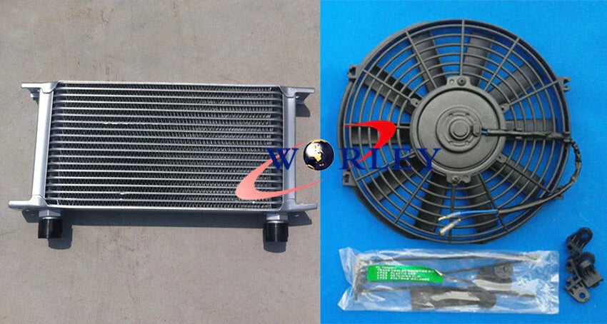 19 Row 10-AN Oil Cooler for Universal Vehicles