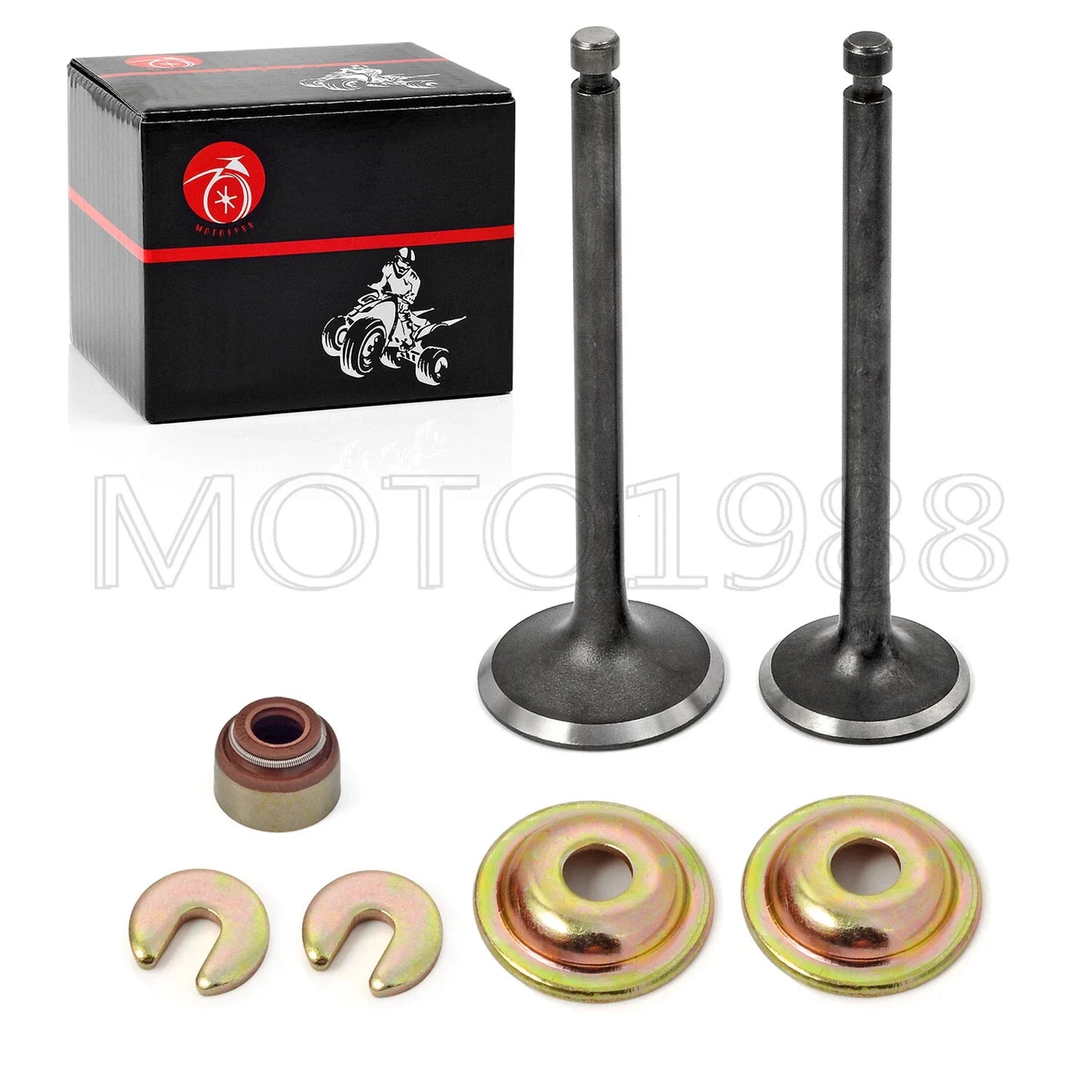 Intake Exhaust Valve Kit for Yamaha Gas Golf Cart G2–G14 (1989–1996)