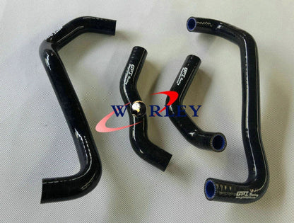 Silicone Radiator Hose for Honda ATC250R 1985-1986 85 86 Black