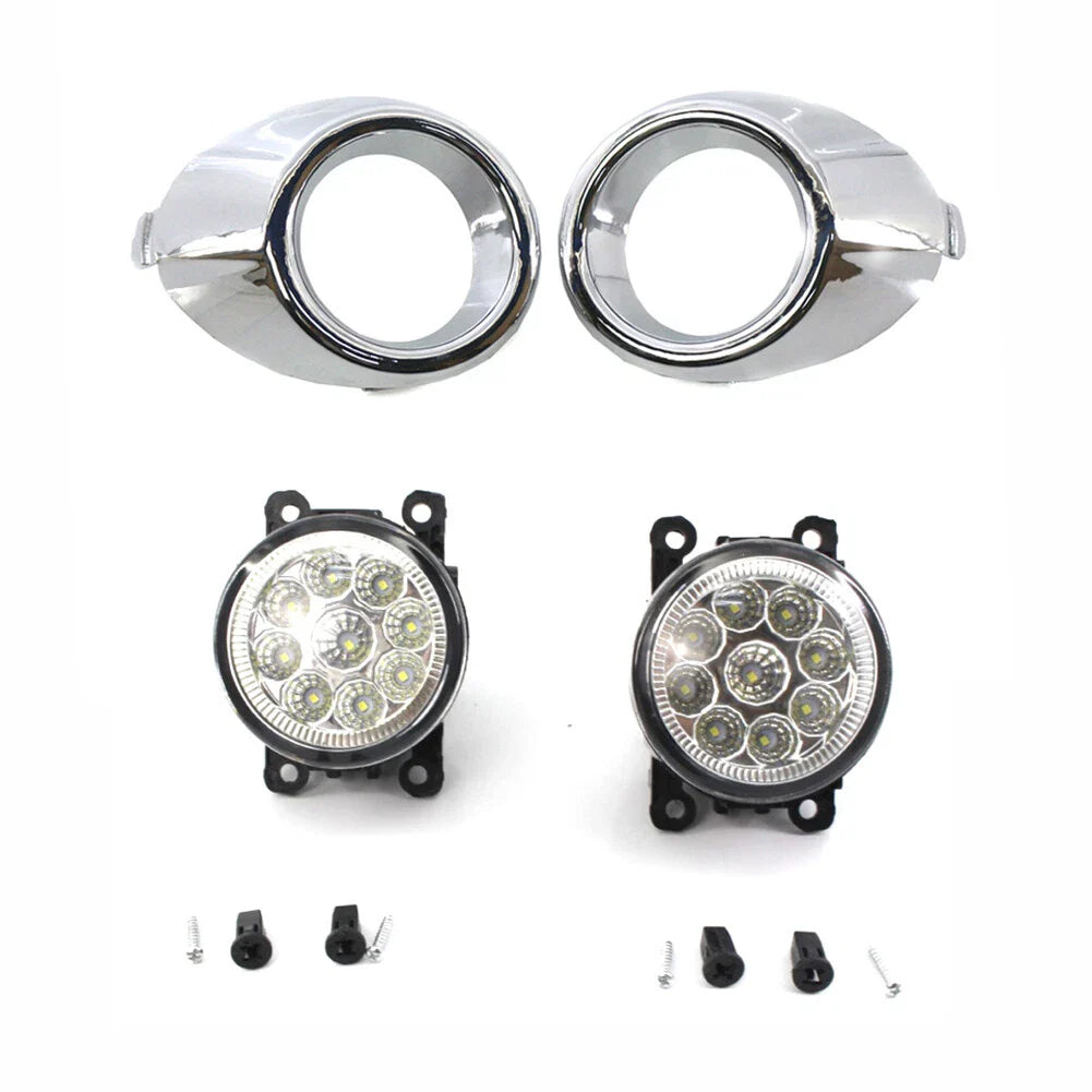 Fog Light Kit & Frame Cover for Ford Fiesta (2008-2012)