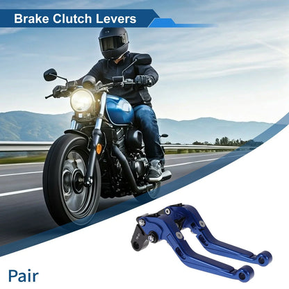 Adjustable Brake Clutch Levers for Honda X11 1999-2002 - Solid Blue (1999-2002)