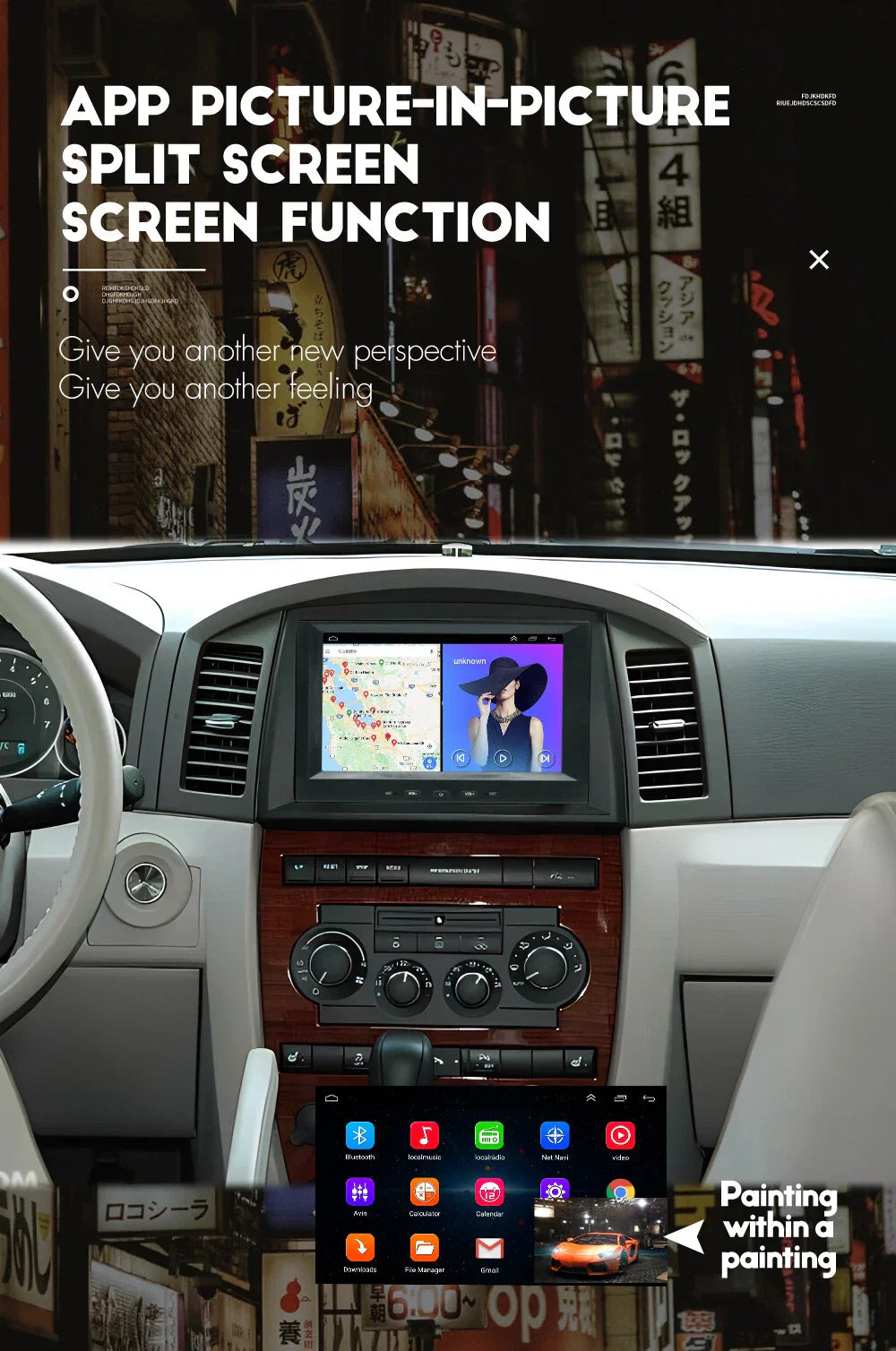 8" Android Car Stereo GPS Navigation for Jeep Chrysler Dodge (2014-2023)