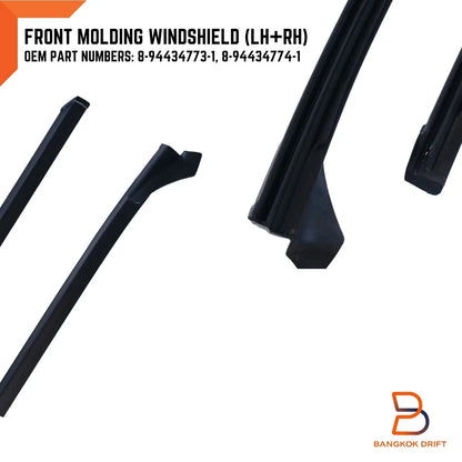 Windscreen Side Moulding Rubber Seal  For Holden Rodeo TF TFR (88-96)