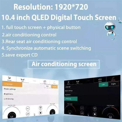 AC Control Touch Screen for Range Rover Vogue L322 V8 (2003-2010)
