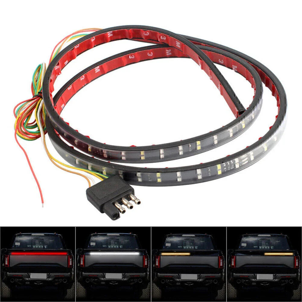 60" Double Row LED Tailgate Light Bar for Truck (Fits Various Models)