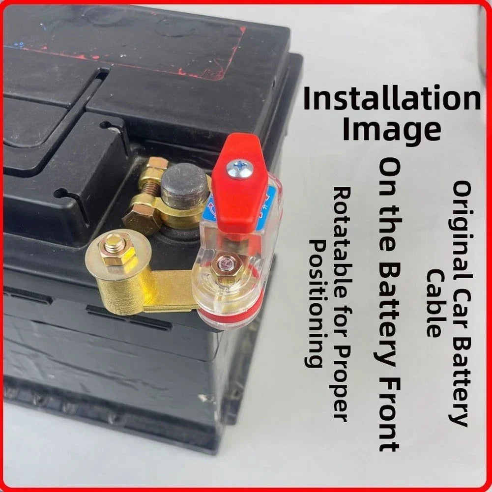 Battery Disconnect Dual Rotation Cold Start Support 12V-24V Compatible