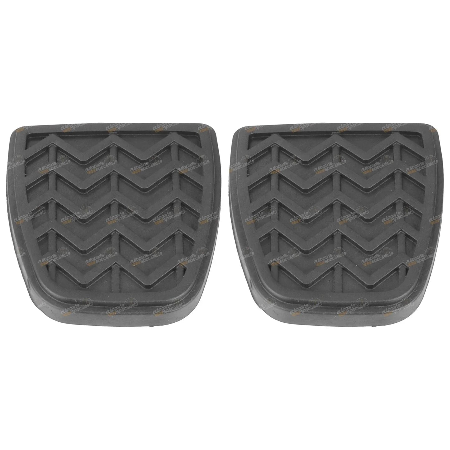 2 x Clutch & Brake Pedal Pads for Toyota Hiace (2006–2018)