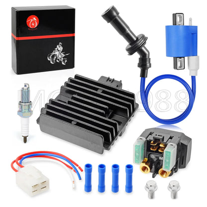 Coil Rectifier Starter Relay for YAMAHA Grizzly 660 YFM660F(2002–2008)
