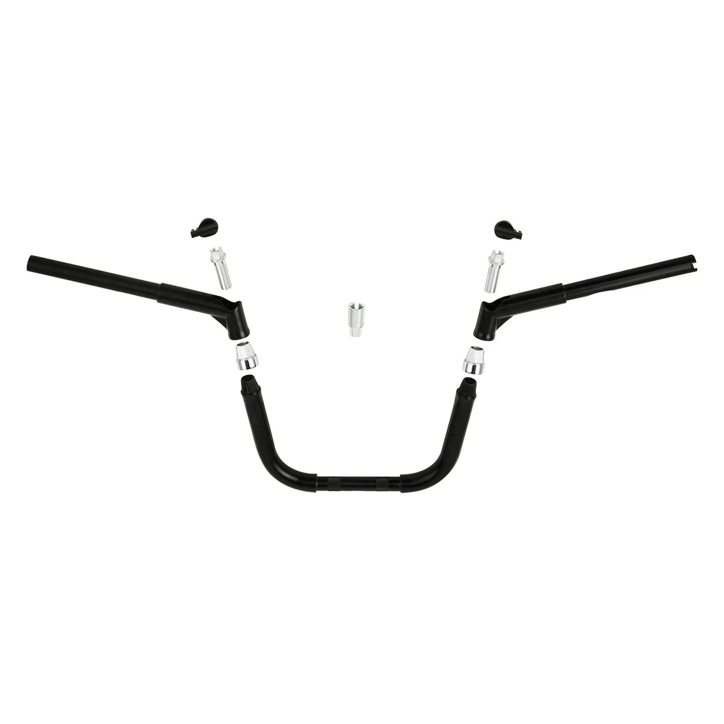 12" Rise 1-1/4" Adjustable Handlebar for Harley Dyna Fat Bob Low Rider (2008-2017)