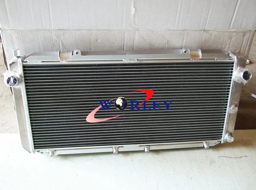 Row Aluminum Radiator + Fans for Toyota MR2 SW20 1990-1997