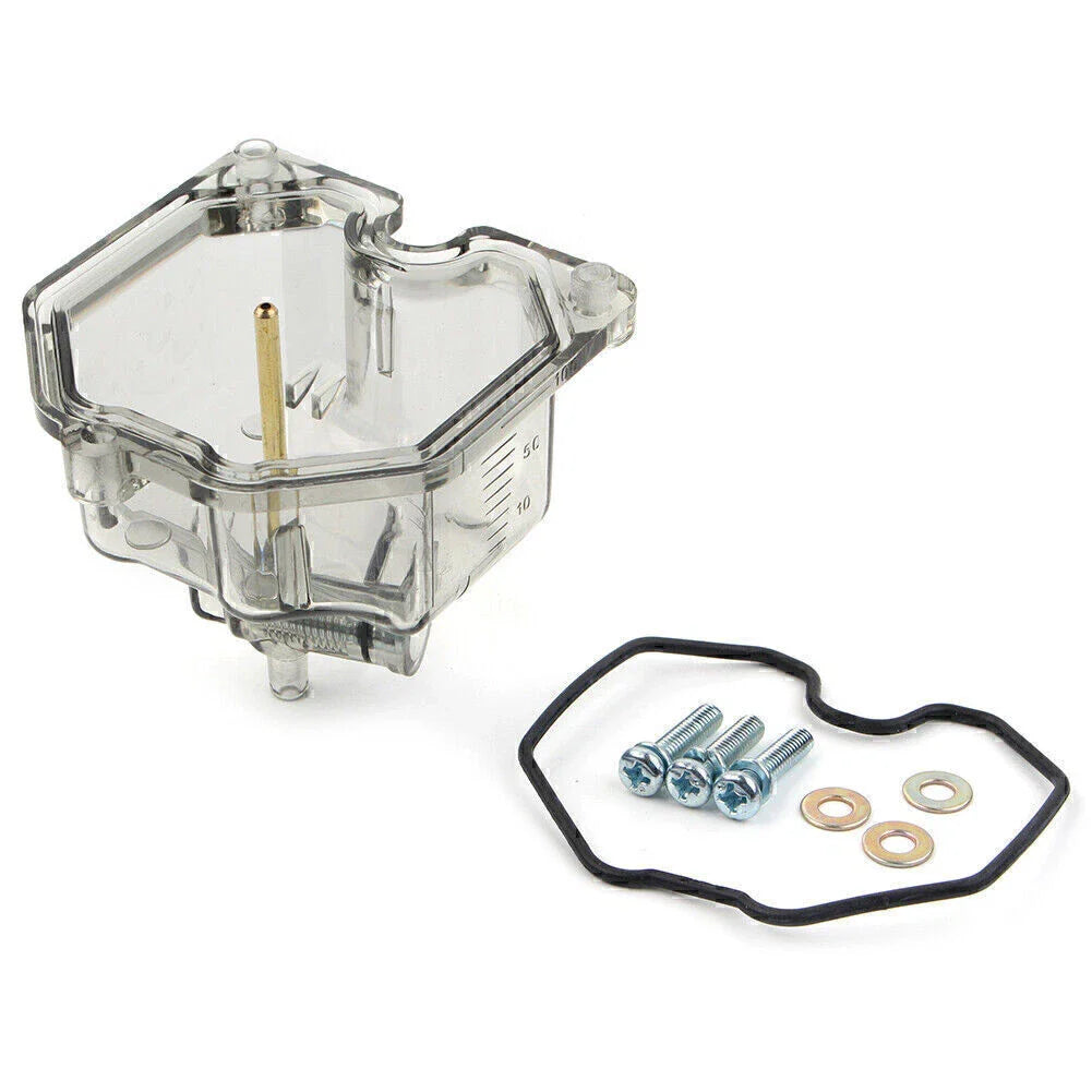 Tan Plastic Clear Carburetor Float Bowl Chamber for PZ 26/27/30/32mm Carb