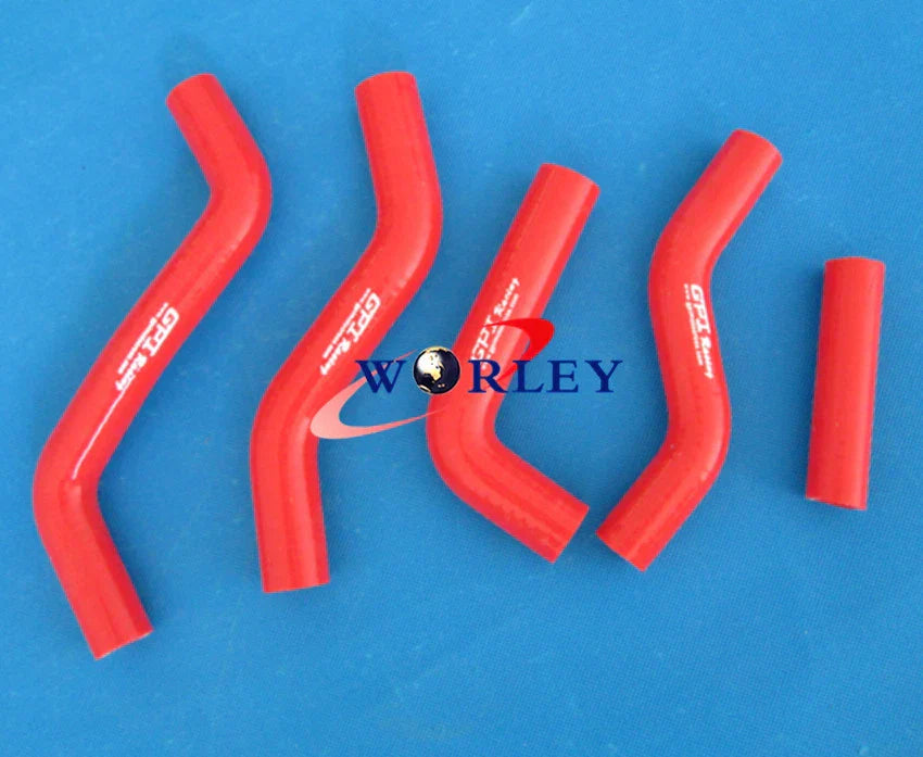 Silicone Radiator Hose for Suzuki RMZ250 2007-2009 ( Red)