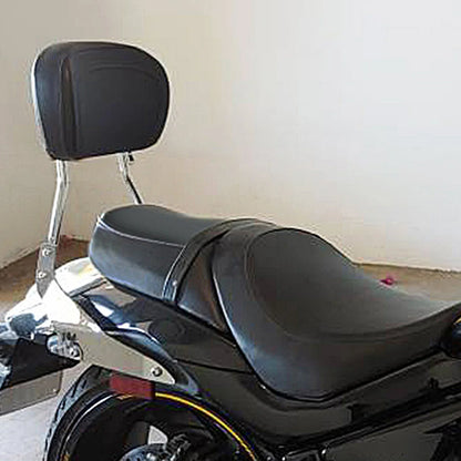 Rider Passenger Seat & Sissy Bar Pad for Suzuki Boulevard (2006-2023)