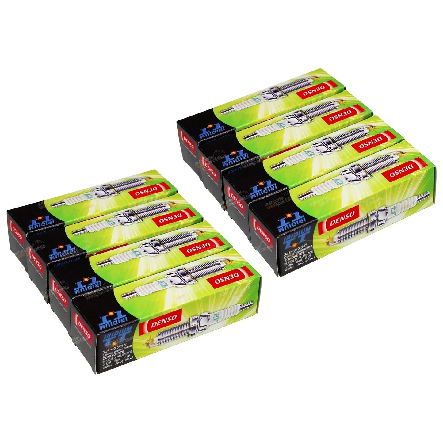 8 x  Iridium Spark Plugs for Chrysler Valiant AP6 V8 4.5L (1965 - 1966)