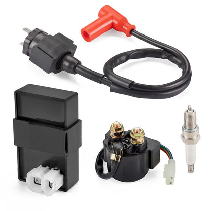Ignition Coil & CDI & Relay & Spark Plug for Honda Foreman TRX 400 FW