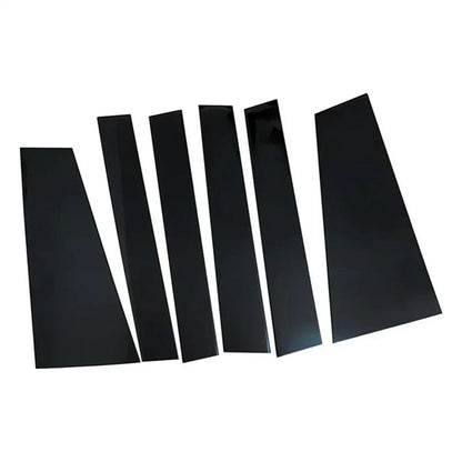 6 x Window Pillar Posts Door Trim Covers for 2021-2024 Toyota Sienna