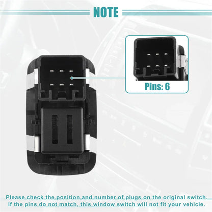Rear Right Master Power Window Switch for Chrysler 300 (2011-2014)
