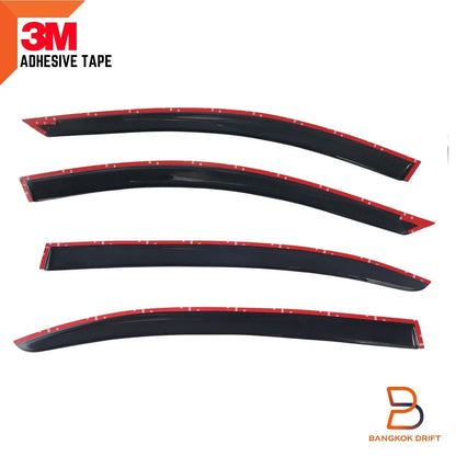 Weather Shield Visor Rain Guard for Mazda3 2014-2018 Sedan